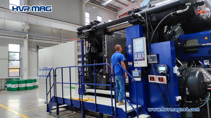 SMED for injection molding machine